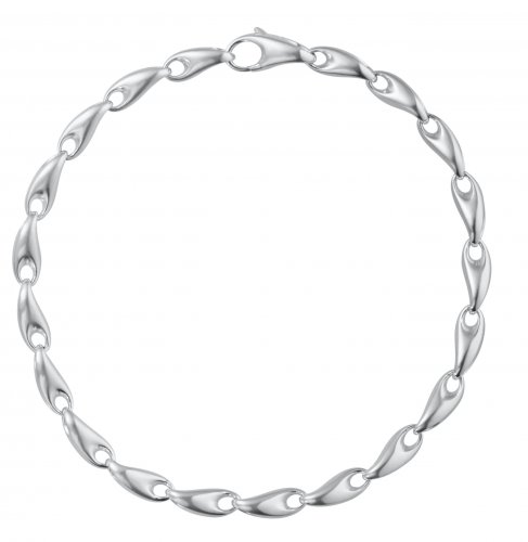 Georg Jensen - Reflect, Sterling Silver - Slim Bracelet, Size S 20001097000S