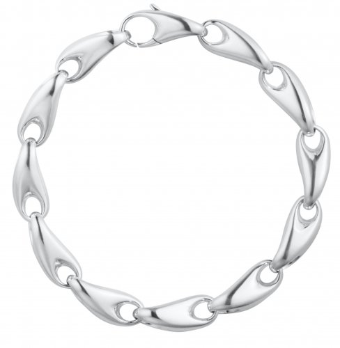 Georg Jensen - REFLECT, Sterling Silver - MEDIUM BRACELET, Size XL 2000117200XL