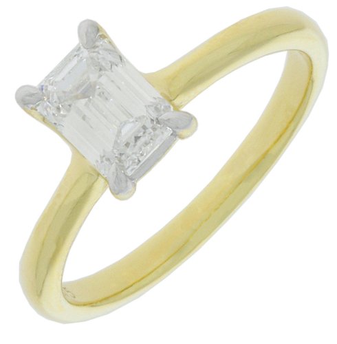 Guest and Philips - Lab Grown Diamond Set, Yellow Gold - White Gold - 9ct D1ct 1st E VS1 Ring, Size N 09RIDI96550 -N