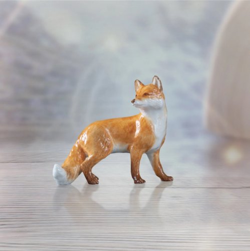 Richard Cooper - Fox Standing, Ceramic/Pottery/China  108BC