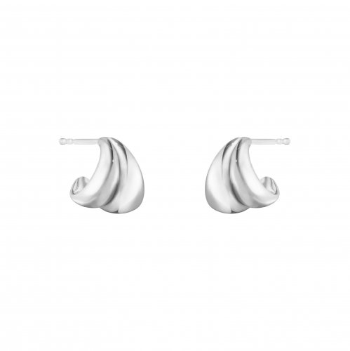 Georg Jensen - Curve, Sterling Silver Earrings 10017500