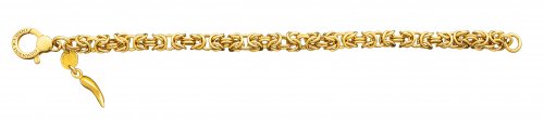 Giovanni Raspini - Byzantine, Yellow Gold Plated Bracelet 08154