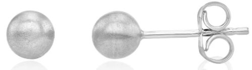 Guest and Philips - White Gold 9ct Stud Earrings 10-06-255