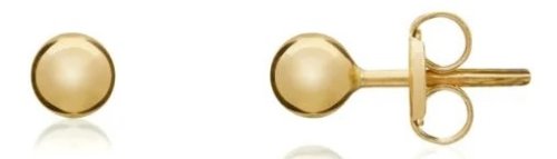 Guest and Philips - Yellow Gold 9ct Polished Ball Studs 10-01-225