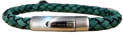 Unique - Leather - Bracelet, Size 19cm B552GS-19cm