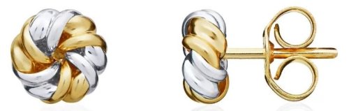 Guest and Philips - Yellow Gold 9ct Stud Earrings 10-15-165