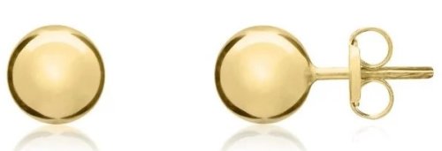 Guest and Philips - Yellow Gold 9ct Stud Earrings 10-01-228