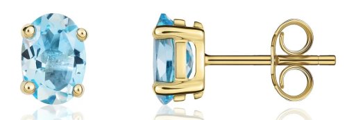 Guest and Philips - Topaz Set, Yellow Gold - 9ct Swiss BT Studs 33-31-025