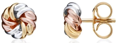 Herbert Marx - 9ct Yellow Gold Round Stud Earrings 10-70-095