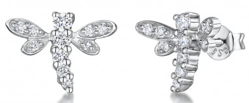 Jools - Cubic Zirconia Set, Sterling Silver - Stud Earrings kpe1443