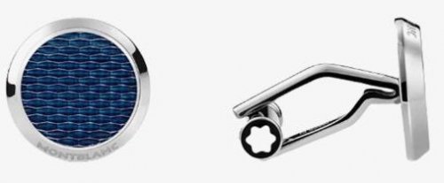 Mont Blanc - Meisterstuck Glacier collection, Stainless Steel Cufflinks 129492