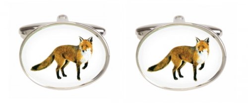 Dalaco - Fox, Enamel Cufflinks 90-1457