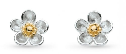 Kit Heath - Blossom Wood, Sterling Silver earrings 30305grp