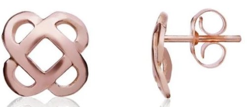 Guest and Philips - Rose Gold 9ct Stud Earrings 10-11-046