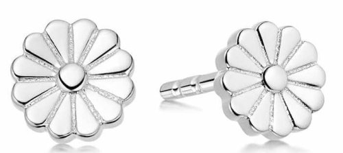Daisy - DAISY BLOOM, Sterling Silver STUD EARRINGS ST01-SLV