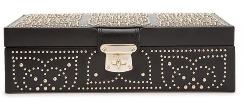 Wolf - Marrakesh, Leather Flat Jewellery Box 308302