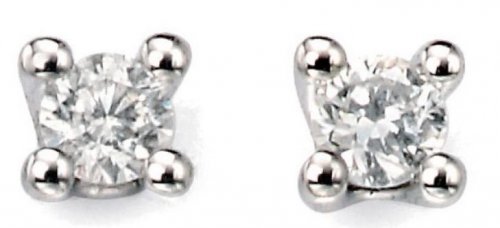 Gecko - D 0.15ct Set, White Gold - 9ct Stud GE937 GE937 GE937