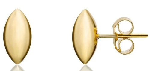 Guest and Philips - Yellow Gold 9ct Stud Earrings 10-01-248