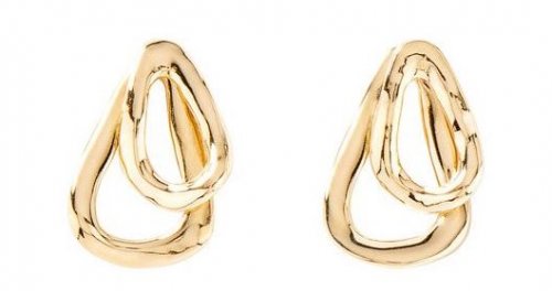 Uno de 50 - Glam, Yellow Gold Plated Earrings PEN0740ORO0000U