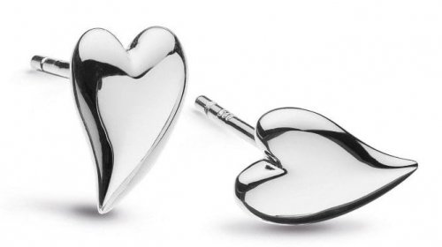 Kit Heath - Rhodium Plated Earrings 40bk