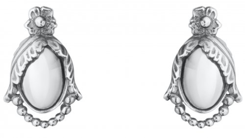 Georg Jensen - Heritage, Sterling Silver Ear Clips 20001219