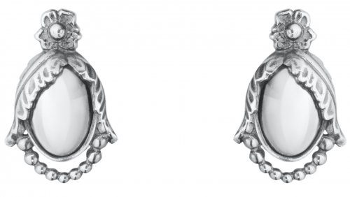 Georg Jensen - Heritage, Sterling Silver Ear Clips 20001219