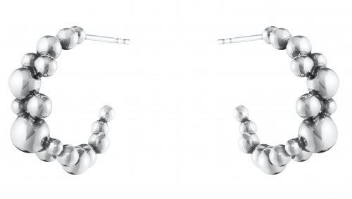 Georg Jensen - Grape, Sterling Silver Earhoop 20001409