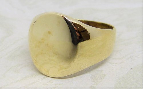 Antique Guest and Philips - Yellow Gold Signet Ring