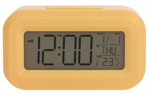 Guest and Philips - Plastic/Silicone Travel LED Clock 9768Y