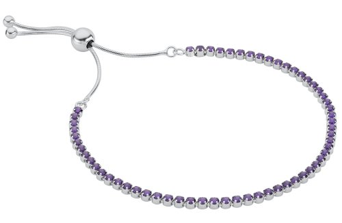 Guest and Philips - Tennis, Cubic Zirconia Set, Sterling Silver - Bracelet SJ002-A