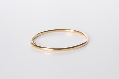 Bracini - Yellow Gold 9ct Bangle Safety Catch