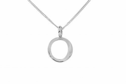 Tianguis Jackson - Sterling Silver Hoop pendant 18 inch Chain CY0008 CY0008