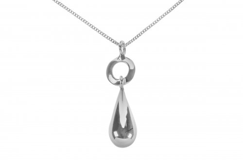 Tianguis Jackson - Sterling Silver Pendant and Chain - CY0006
