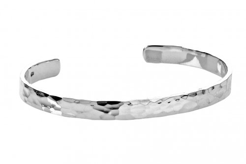 Tianguis Jackson - Sterling Silver Hammered Cuff - BT0801