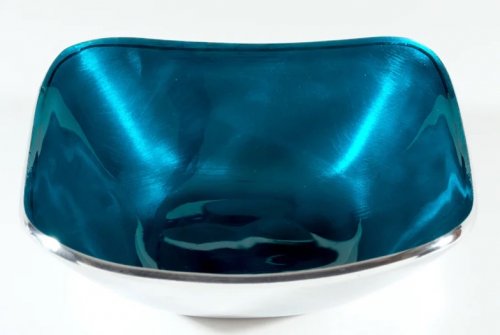 Guest and Philips - Aqua Square, Aluminium - Bowl, Size 16cm 6610-B