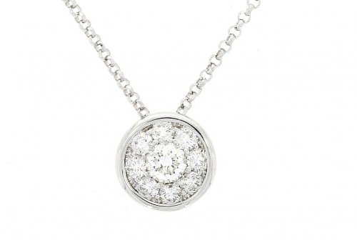 Guest and Philips - D0.35ct Set, White Gold - Diamond Pendant G1476