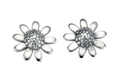 Gecko - Beginnings, Silver Daisy Earrings E3448 E3448