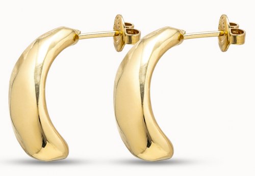 Uno de 50 - Yellow Gold Plated Earrings PEN0792ORO0000U