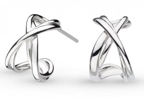 Kit Heath - infinity, Sterling Silver stud earrings 41162rp