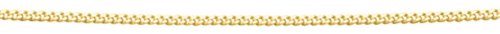 Gecko - Yellow Gold Plated - Curb Chain, Size 41+5cm N3627