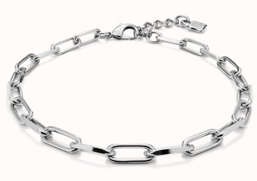 Uno de 50 - Silver Plated Chain with Links COL1944MTL0000U