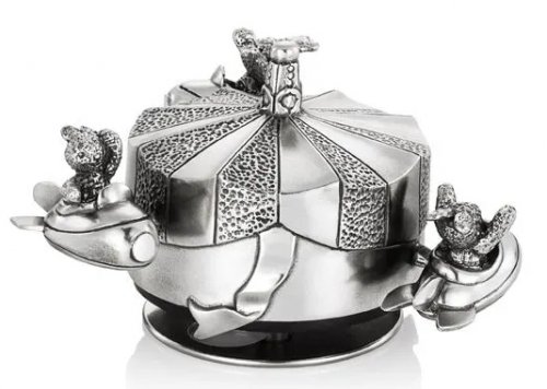 Royal Selangor - Jet Rocket, Pewter Bunnies Day Out Musical Carousel 016302R
