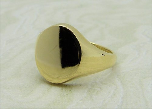 Antique Guest and Philips - Yellow Gold Signet Ring R4076