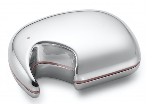 Georg Jensen - Elephant, Stainless Steel - Plastic/Silicone - Keepsake Box, Size H: 40 mm W: 100 mm D: 70 mm 10019780