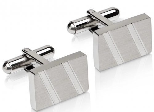 Unique - 2, Stainless Steel Cufflinks