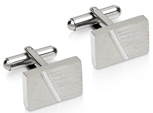 Unique - 1, Stainless Steel Cufflinks