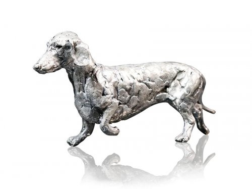 Richard Cooper - Dachshund, - Ornament, Size 9cm x Length: 18cm 324NP