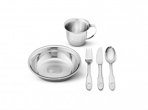 Georg Jensen - Elephant, Stainless Steel 5 Piece Set 3580069