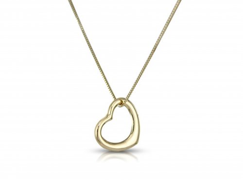 Mark Milton - Yellow Gold 9ct Heart Necklace - 2M45-16