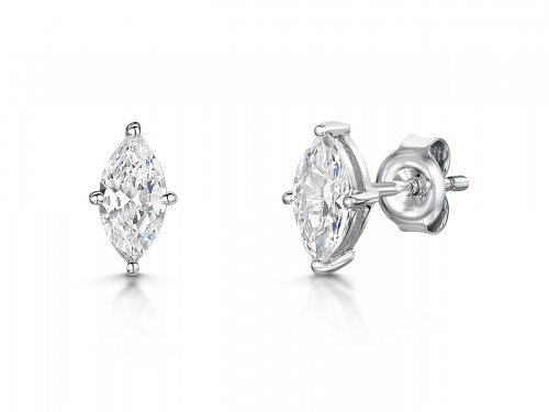 Jools - Cubic Zirconias Set, Sterling Silver - Stud Earrings KPE4X8MQ